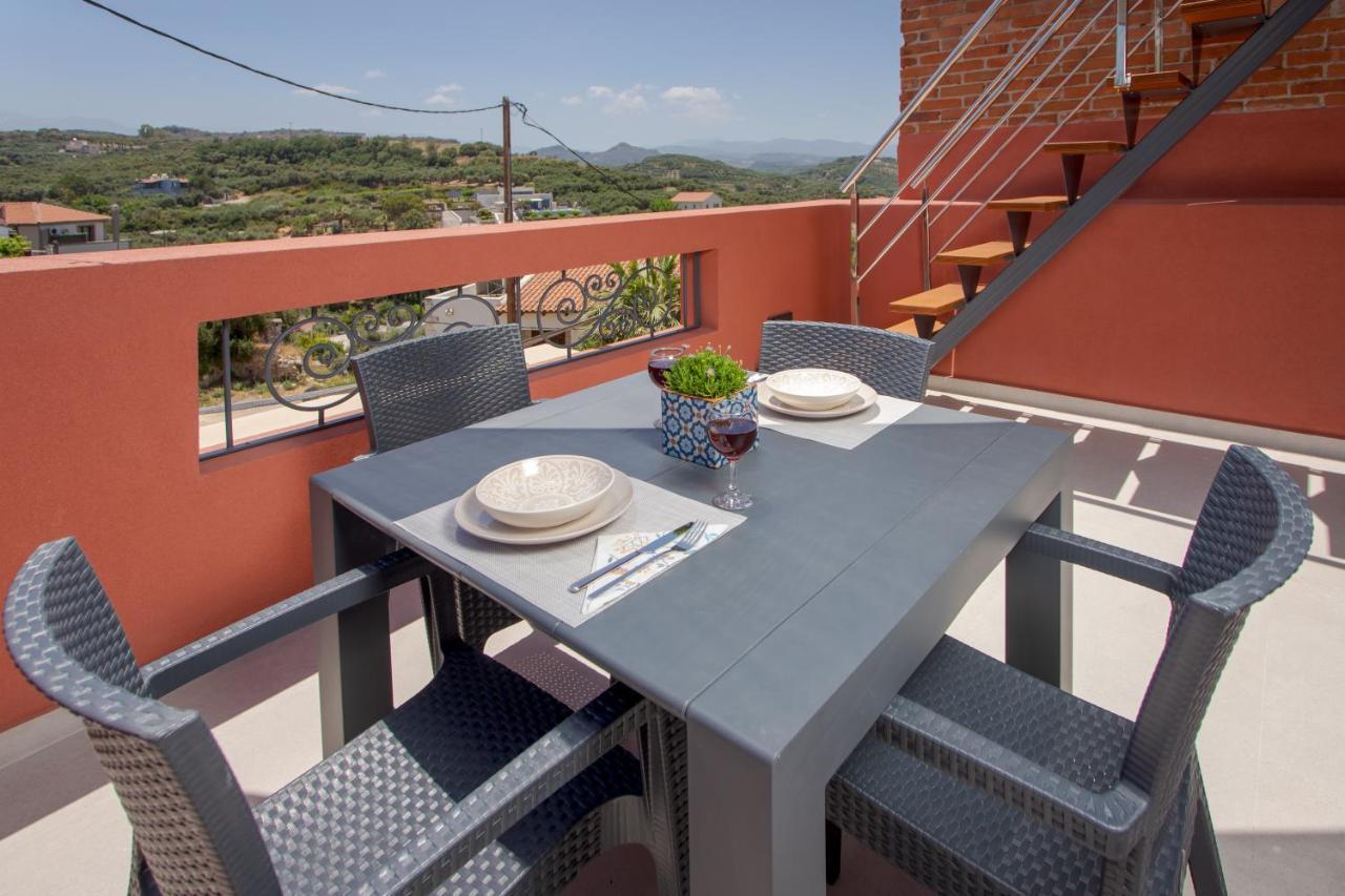 הוילה פלטניאס Mouse House With Sea View And Mini Pool מראה חיצוני תמונה