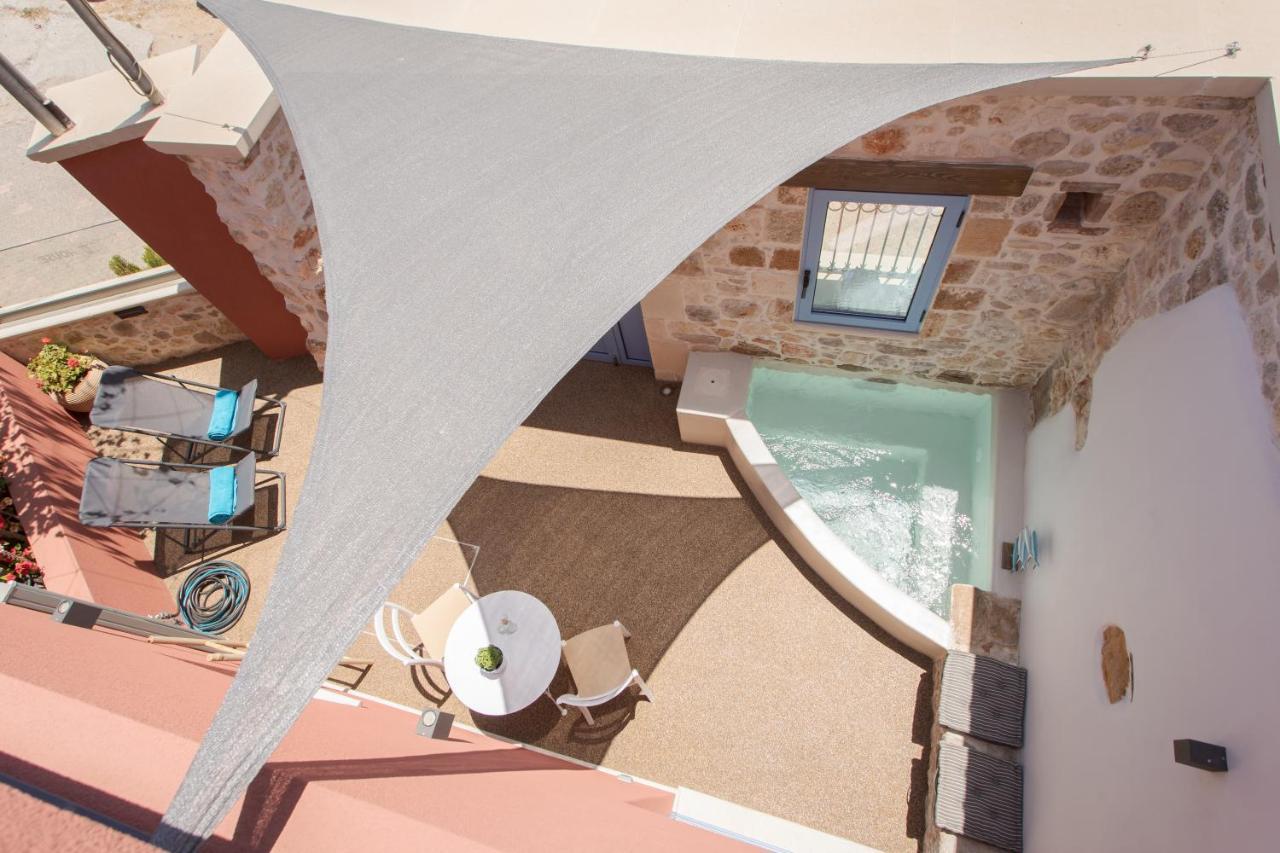 הוילה פלטניאס Mouse House With Sea View And Mini Pool מראה חיצוני תמונה